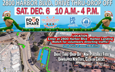 Dec 6, 2025 – Harbor Food and Toy Drive